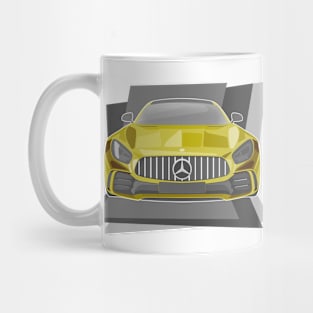 Sports Car Artwork Mug